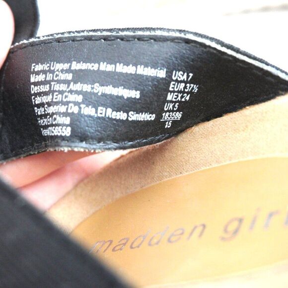 Madden Girl Womens Kimmie Sandal Espadrille Size 7 Summer Vacation Beachy - Picture 6 of 11